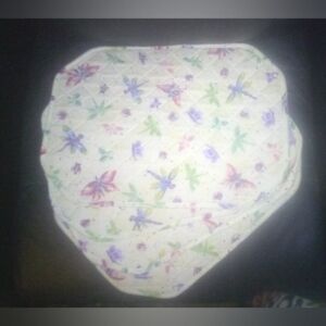 "Kay Dee Designs" Placemats (4) Colorful Butterfly/Dragonfly/Ladybug Print